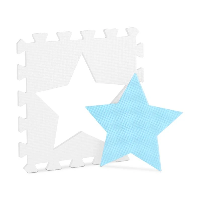 9x PiĂšces De Tapis De Jeu Bleu-jaune â Image 13