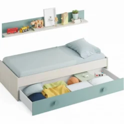 Lit Tiroir CYANN Sans Sommier