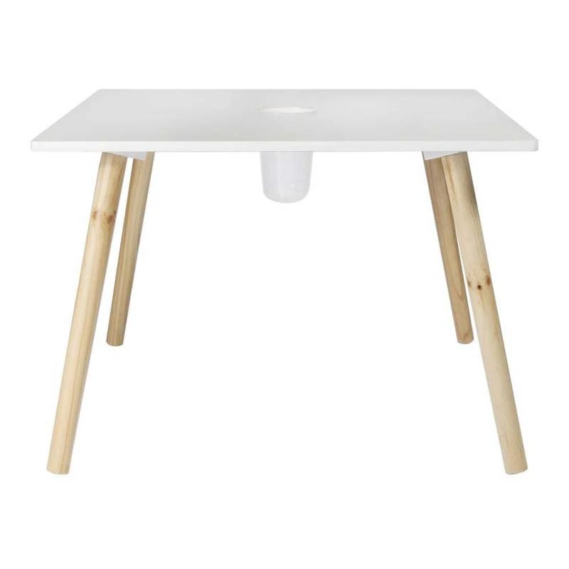 Table Enfant En Bois Avec Pot Ă Crayons