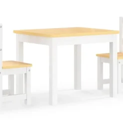 VIDAXL Ensemble De Table Et Chaises Enfant