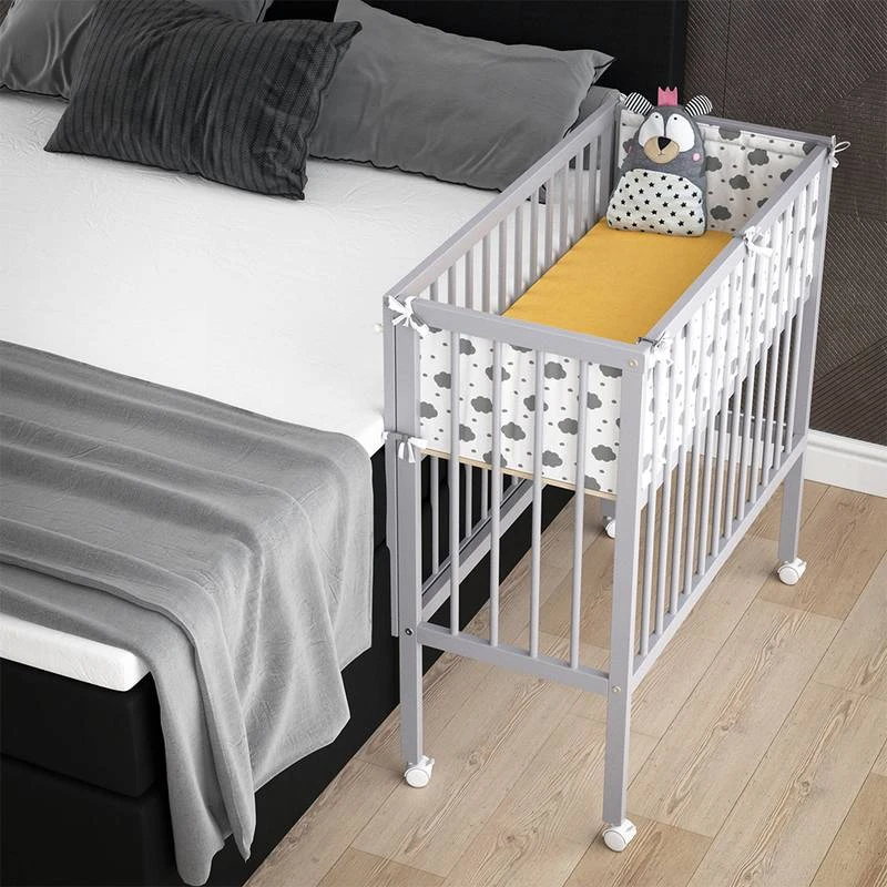 Lit Pour Bébé Sophie Gris – Image 2