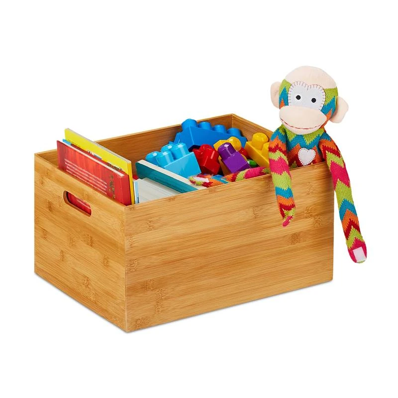 1xCaisse De Rangement Bambou Taille L â Image 5