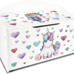 Coffre XL à Jouets La Licorne