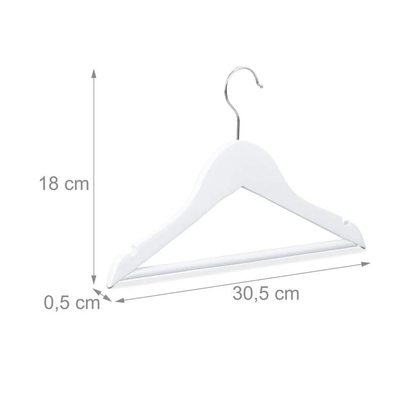 Cintres Enfants En Bois 20 Cintres â Image 7