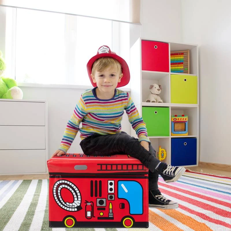 Caisse Ă Jouets Pliante Avec Couvercle â Image 2