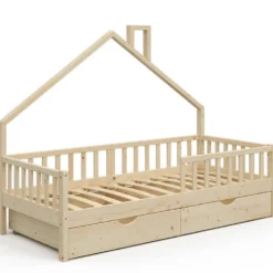 Lit Cabane Noemi 90x200cm Avec Tiroir