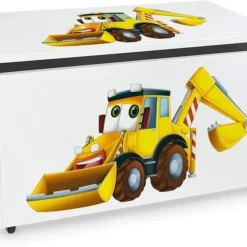 Coffre à Jouets XXL Mr. Excavateur