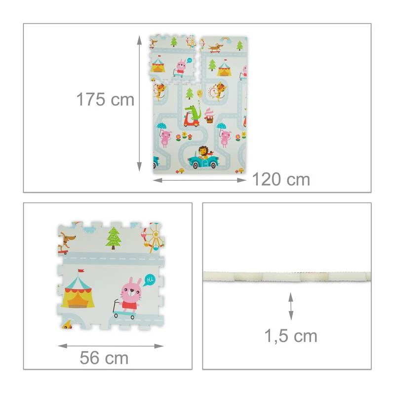 Tapis De Jeu Avec Motifs Rigolos â Image 10