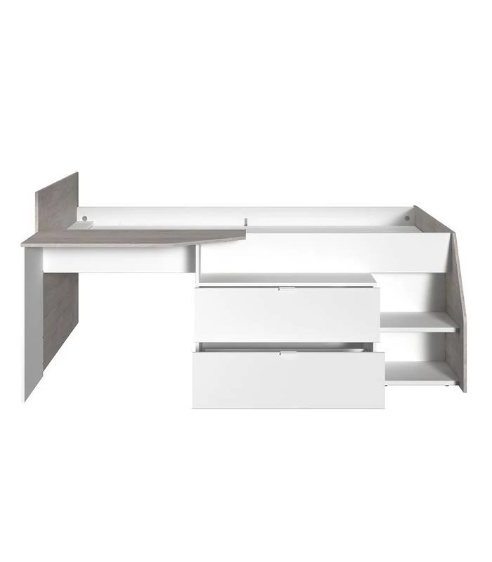 Lit CombinĂ© Avec Bureau Milky â Image 8