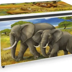 Coffre à Jouets XXL Safari