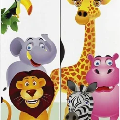 Armoire Blanche ROMA - Animaux