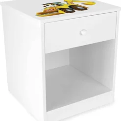 Table De Chevet En Bois Mr. Excavateur