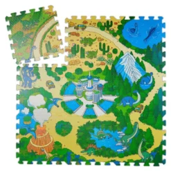 Tapis De Jeu Dinosaure