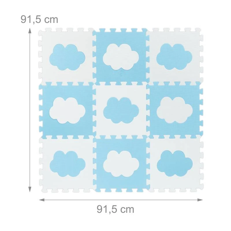18 PiĂšces Tapis De Sol Puzzle Nuage â Image 15