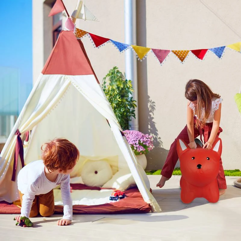 Animal Sauteur De Couleur Rouge â Image 3