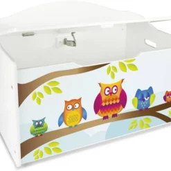 Coffre XL à Jouets Hiboux