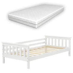 Lit Enfant Nuuk En Pin Avec Matelas