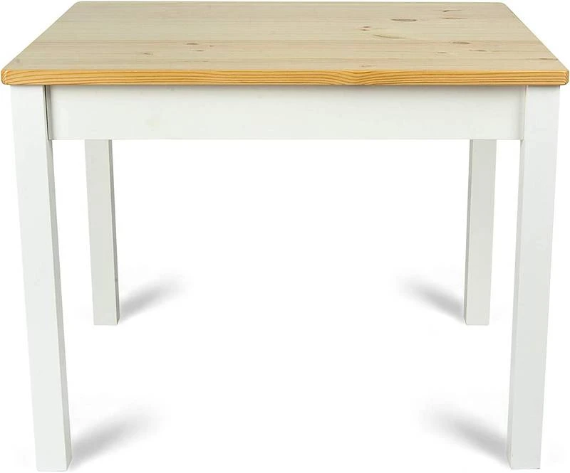 Le Table En Bois POLA (blanc/pin) â Image 2