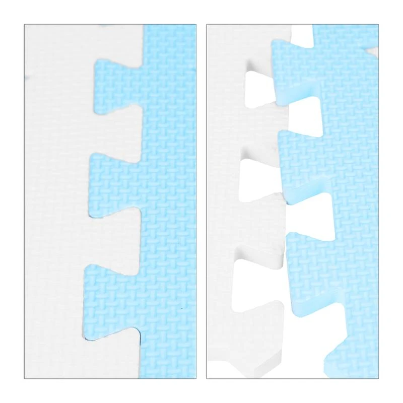 9x PiĂšces De Tapis De Jeu Bleu-jaune â Image 15