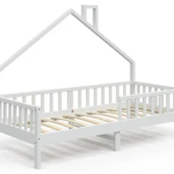 Lit Cabane Noemi 200x90cm Blanc