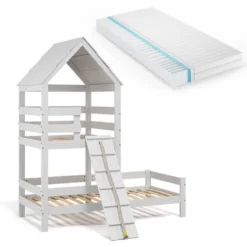 Lit Avec Aire De Jeux Teddy, Matelas