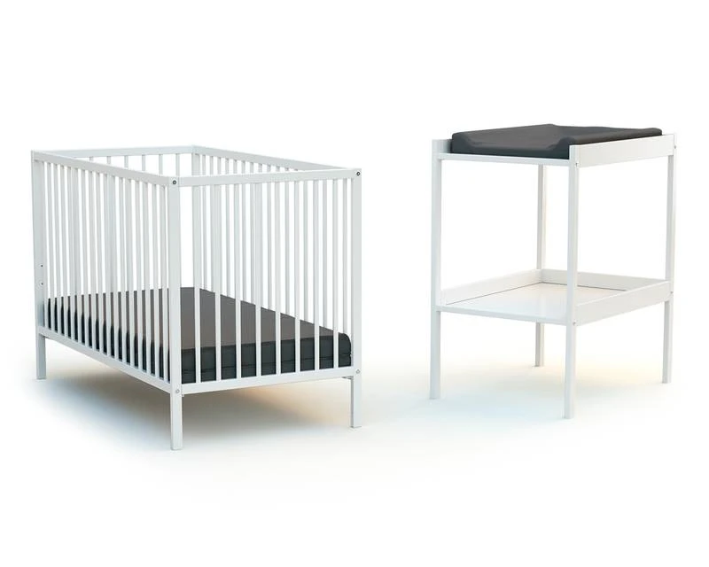 Duo Lit Bébé Et Table à Langer