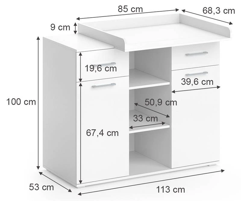 Commode Ă Langer Leonie Blanc â Image 6