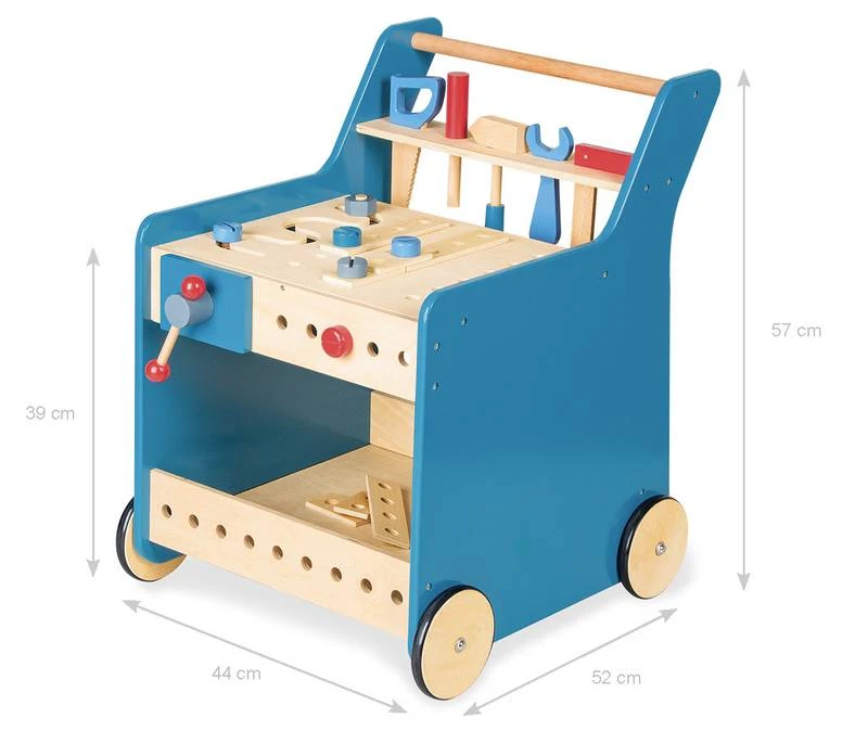 Pinolino Etabli Roulant Kalle , Bleu â Image 9