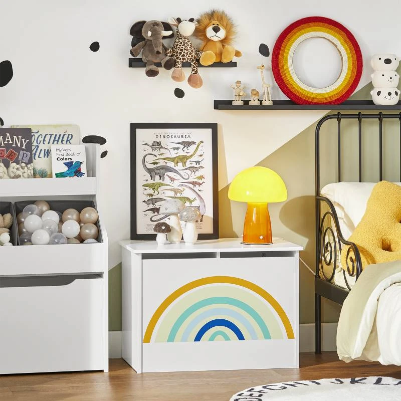 Coffre Ă Jouets Blanc KMB70-W â Image 3