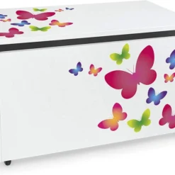 Coffre à Jouets XXL Papillons