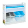 Etagère Enfants Avec 10 Cases Et Motif