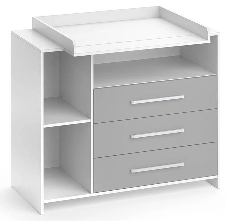 Commode Ă Langer Oskar Blanc/gris