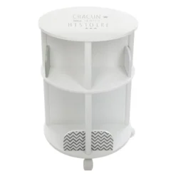 ATMOSPHERA Bibliothèque Enfant Ronde En MDF Gris L