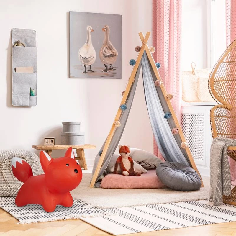 Animal Sauteur De Couleur Rouge â Image 2