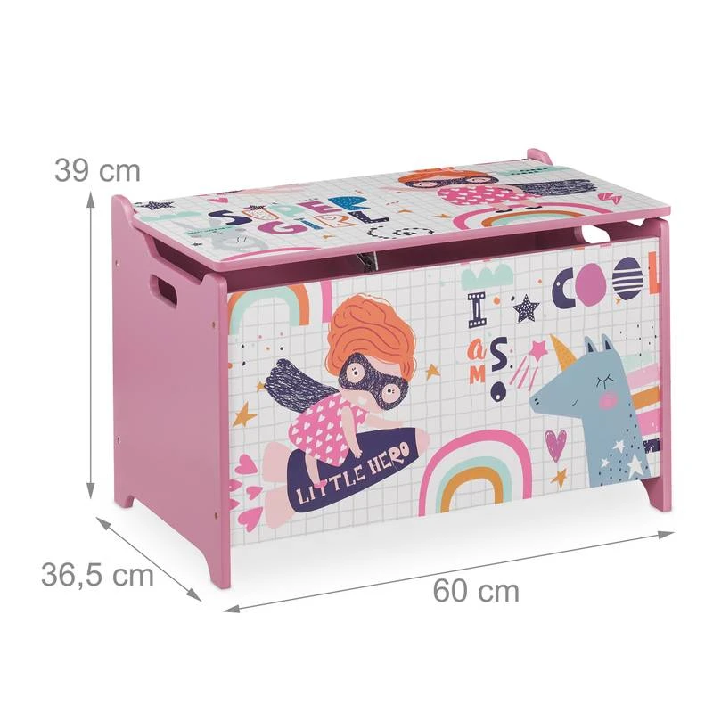 Coffre à Jouets Avec Motif D'héroïne – Image 9
