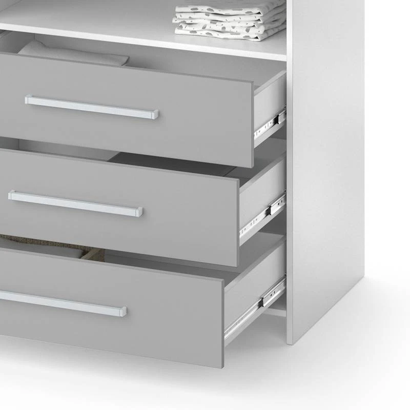 Commode Ă Langer Oskar Blanc/gris â Image 5