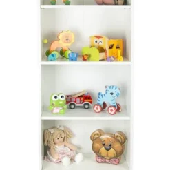 Bibliothèque Spacieuse Blanche OSLO