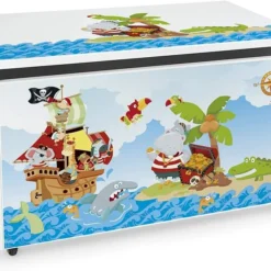 Coffre à Jouets XXL Pirates