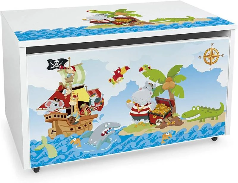 Coffre Ă Jouets XXL Pirates