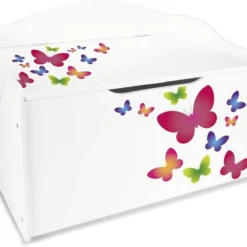 Coffre XL à Jouets Papillons