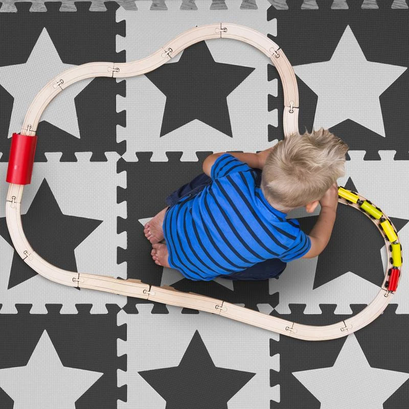 27x PiĂšces De Tapis De Jeu Blanc-vert â Image 20