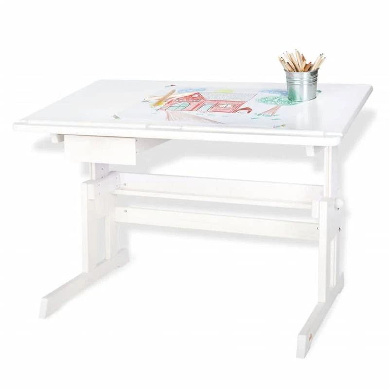 Pinolino Bureau Pour Enfants Lena , Lasuré Blanc