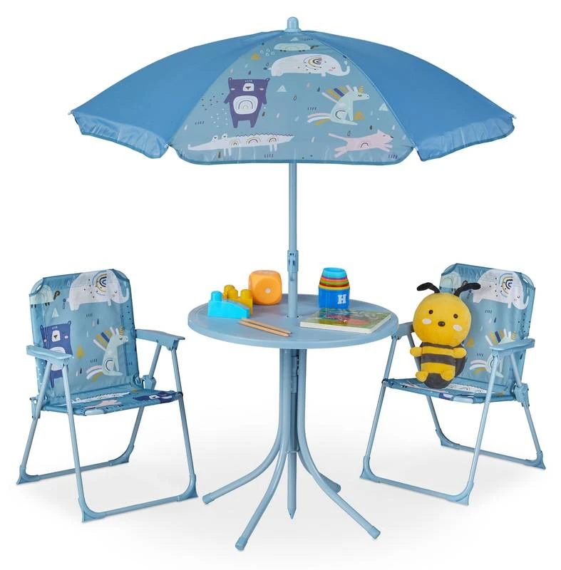 Chaises Table Enfants Avec Parasol â Image 20