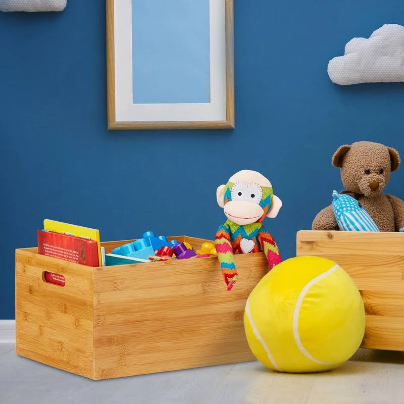 1xCaisse De Rangement Bambou Taille L â Image 2