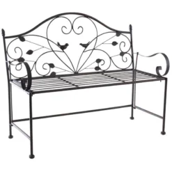 Banc Enfant En Métal Printemps