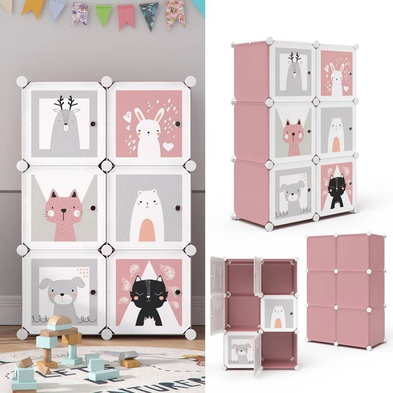 Armoire Andy Rose Modulable Petite â Image 4