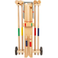 Mora Jeu De Croquet Avec Chariot Quatro