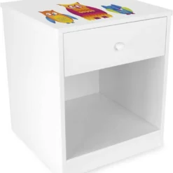 Table De Chevet En Bois Le Hiboux