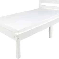 Lit Blanc Avec Matelas Clasic 70/140