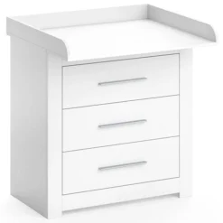 Commode à Langer Miro Blanc Avec Plan